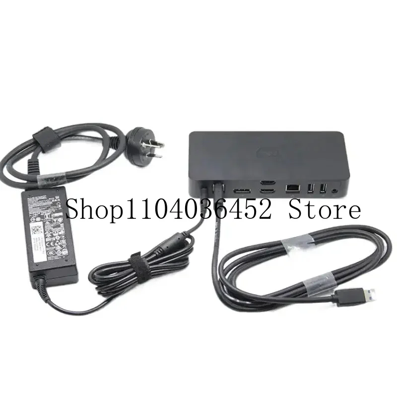 

90%New For DELL ULTRA HD 4K SUPERSPEED DOCKING STATION D3100 HDMI Includes USB3.0 Cable Power Supply withr Cord Free shipping