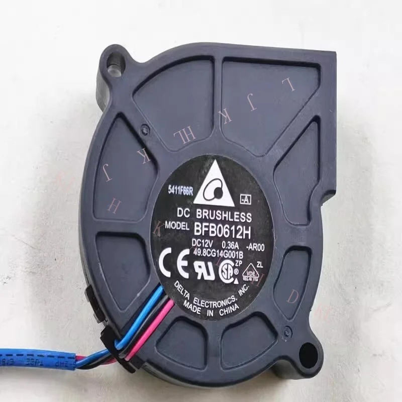 NN    for  Delta BFB0612H-AR00 DC12V 0.36A 3-Wire Blower Cooling Fan