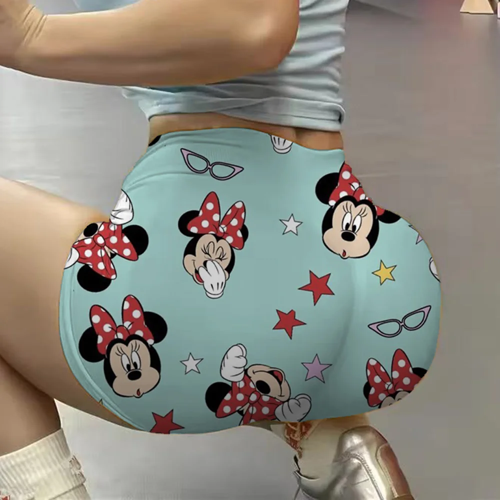 Custom Stitch Cute Volleyball Biker Workout Shorts for Women Gym Athletic Yoga Shorts