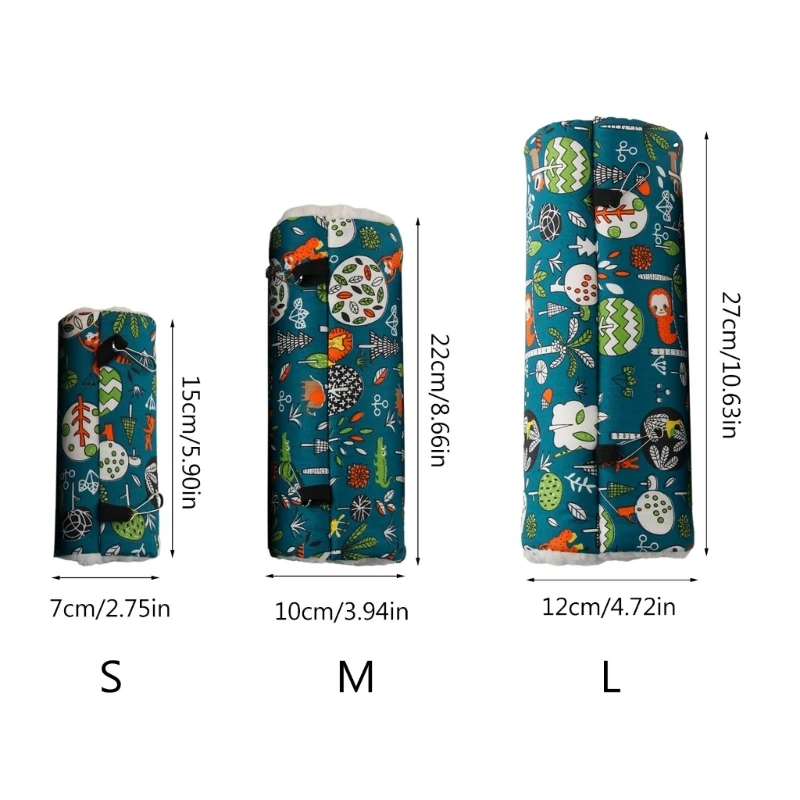 الشتاء أفخم الهامستر لعب الأنفاق عش الشتاء الدافئ لخنازير غينيا النمس السناجب ملحقات لعبة الحيوانات الأليفة الصغيرة 090C