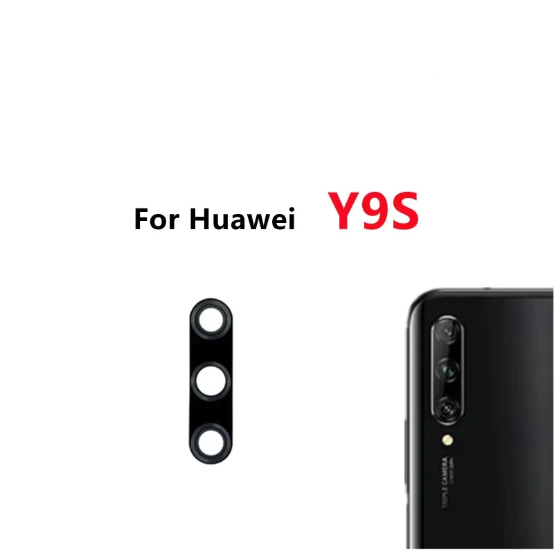 For Huawei Y7A Y9A Y9S Y5P Y6P Y7P Y8P/Y9 2019/Y9 Prime 2019 Rear Back Camera Glass Lens Cover with Adhesive Sticker image 2