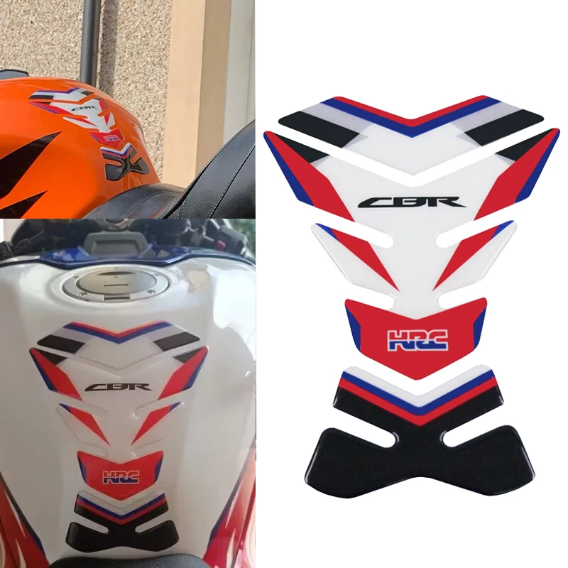 

3D Motorcycle Fuel Tank Stickers Gas Cap Protector Pad Accessories Decals For HONDA CBR CBR1000RR/650R /600RR/500R/300R/250R