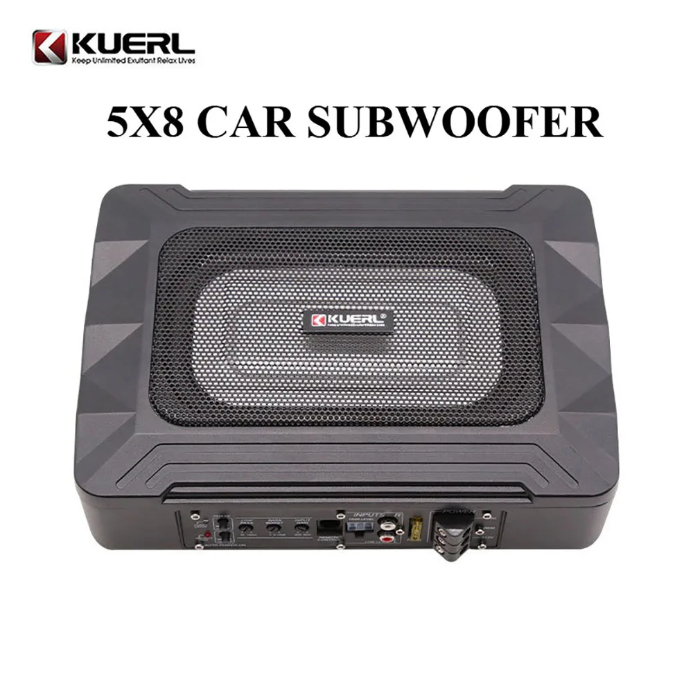 KUERL Car Subwoofer 5x8 inch Car Modified Audio System Amplify Car Woofer HIFI Audio 12v Max Power 600w Father's Day Gift