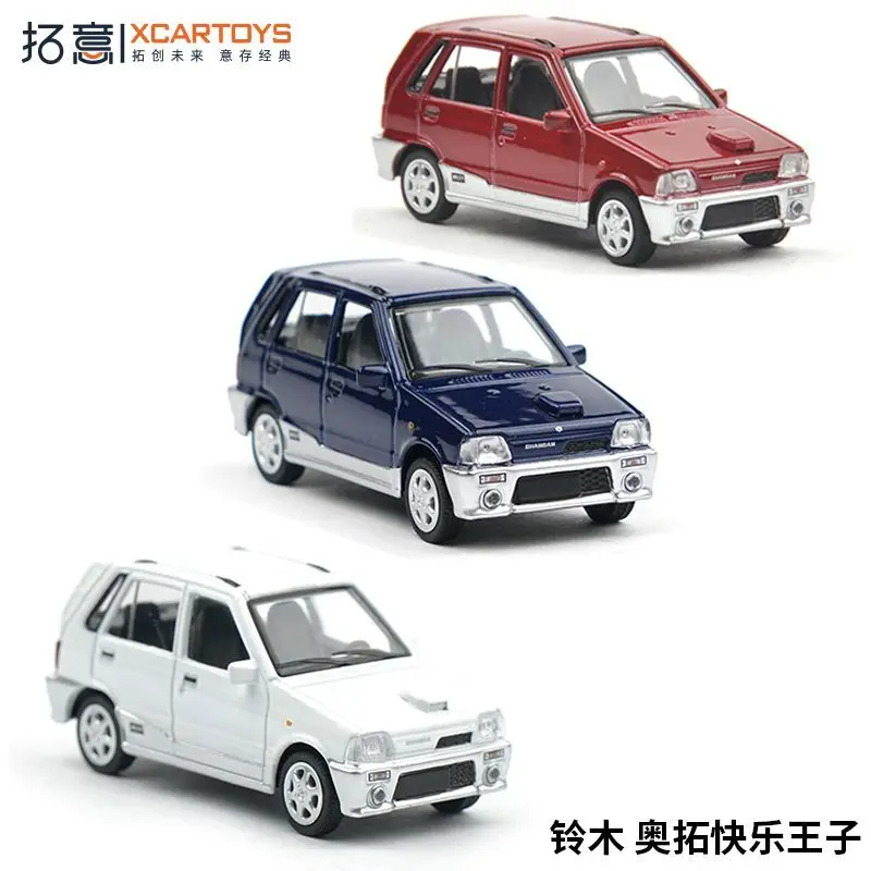 XCARTOYS 1/64 Suzuki Alto Happy Prince Alloy Car Model Toy for Boys Miniature Vehicle Collectible