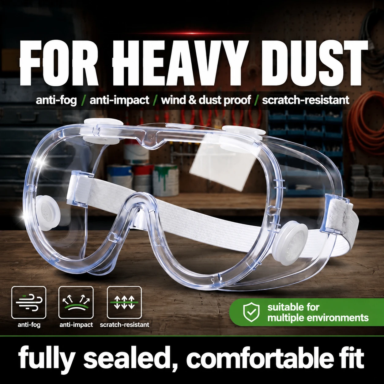 

Motorcycle Helmet Men Women Dust Goggles Moto Dust-proof Eye Protect Off-road Ai Safety Anti Eyeglasses for Mtb Cycling Glasses