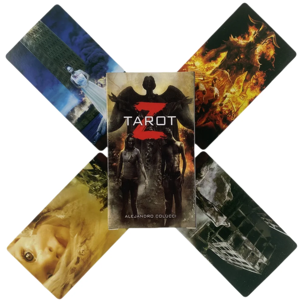 

Карты Z Tarot A 78, колода зомби, издание гадания с англоязычными сказочными изображениями, игра в игры