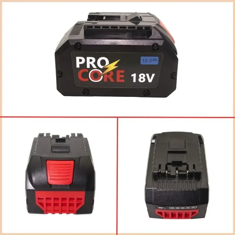 8AH/10AH/12AH dla BOSCH profesjonalny akumulator 18V 21700 ProCORE 18V li-ion zamiennik do BAT609 BAT618 z bms