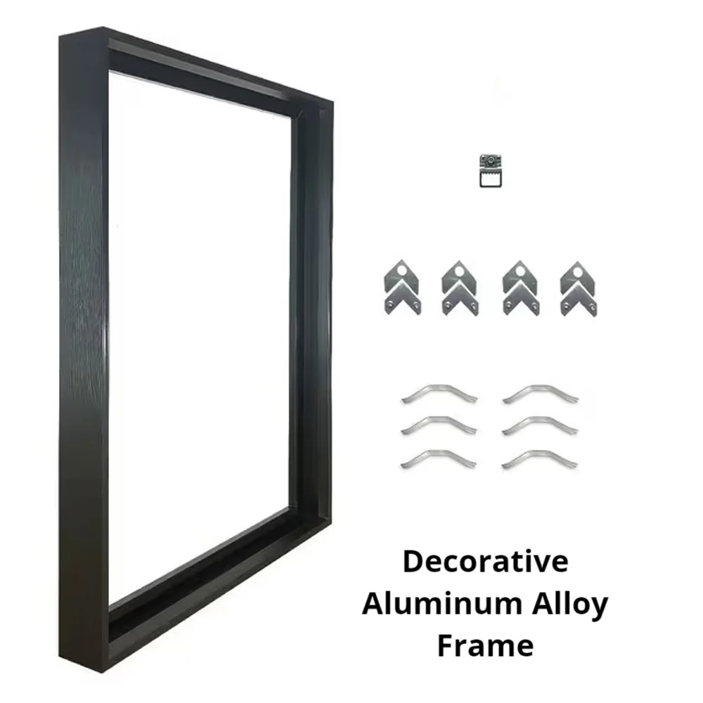 

Decorative aluminum alloy frame For Photo Oil Painting DIY Diamond Painting Poster Dropshipping Black Frame