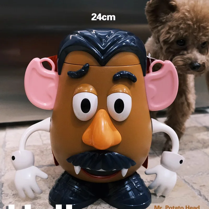 Disney Toy Story Mr.Potato Head Action Figure, Toy Story, Comida, Tempero, Armazenamento, Tanque Grande, Vasilha de Chá, Presentes Infantis