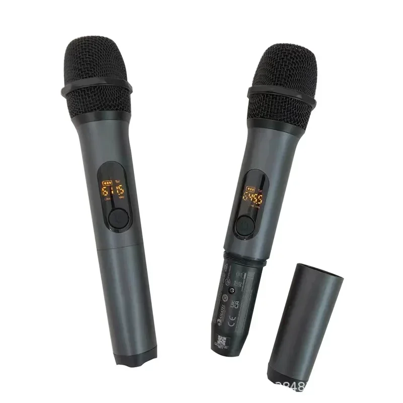 

Universal Wireless Microphone One to Two Universal Receiver Outdoor Live Performance KTV Professional UHF Dynamic Microphone