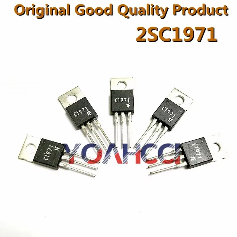 2SC1971 C1971 (5-50piedes) Free Shipping TO-220 NPN RF Power Transistor,  Original in stock