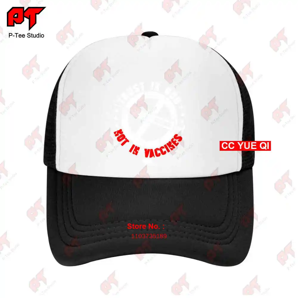 Trust In God Not In Vaccine Baseball Caps Truck Cap 9J7C