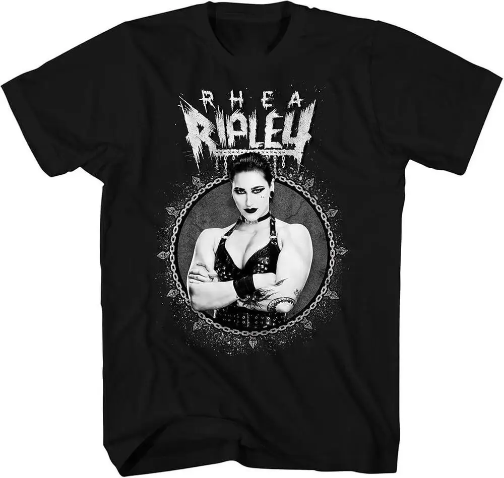 Rhea Ripley Chains Classic T-shirt Cotton unisex Tee All Sizes