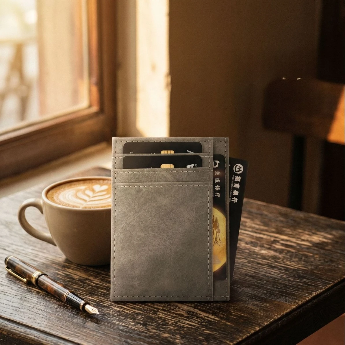 Ultra İnce PU Deri Kartlık, Ço - Slim Card Slot Case incelemesi ve fiyatı