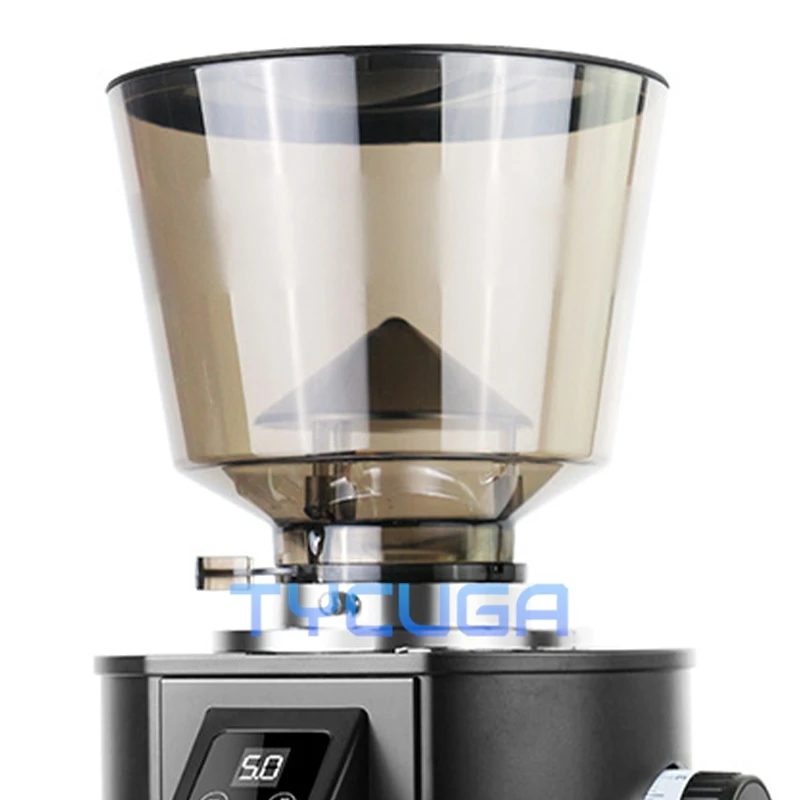 Molinillo de café profesional, molinillo de rebabas eléctrico automático comercial, 350W, para Espresso, modo de taza doble individual ﻿ ﻿ ﻿