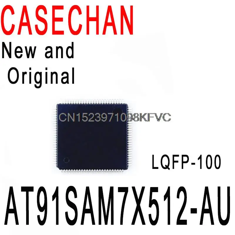 

1PCS New and Original AT91SAM7X512 LQFP-100 SMD 32-Bit Microcontroller IC Chip New In Stock AT91SAM7X512-AU