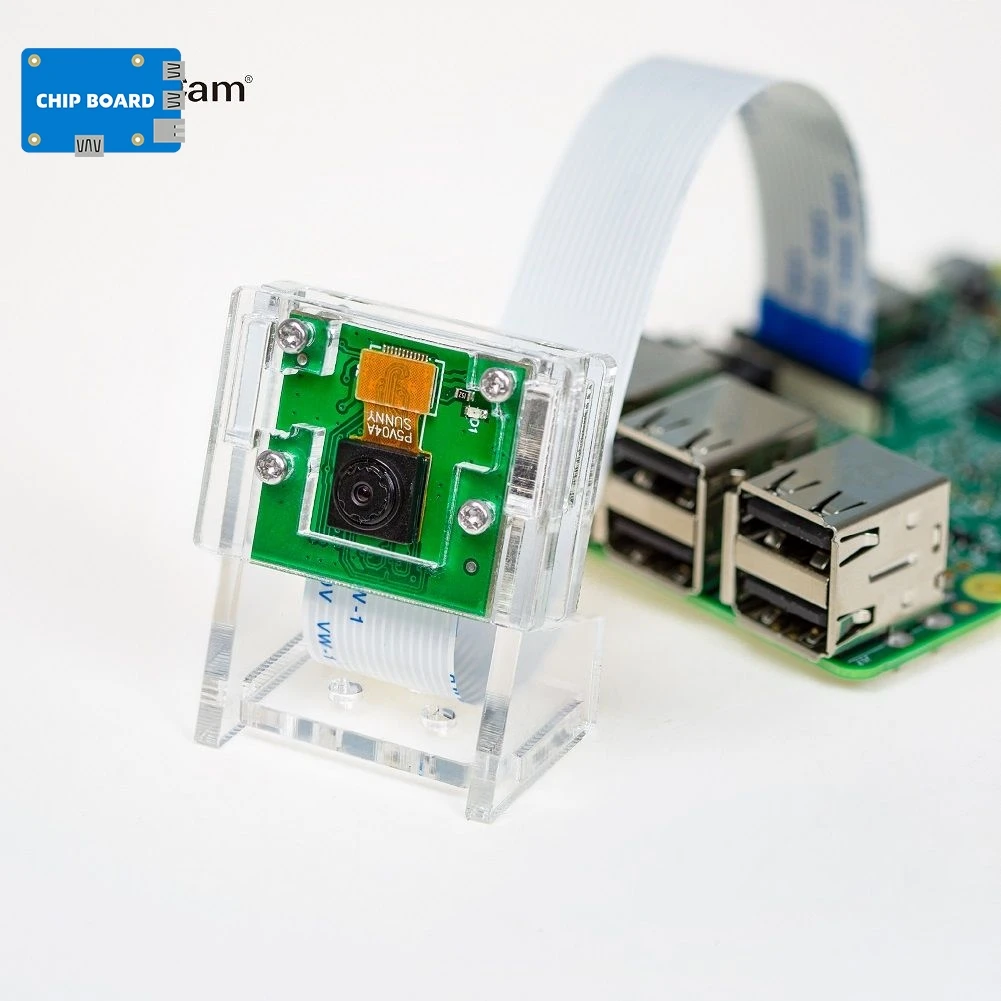 Arducam for Raspberry Pi Camera Module with Case, 5MP 1080P for Raspberry Pi 3, 3 B+ and More