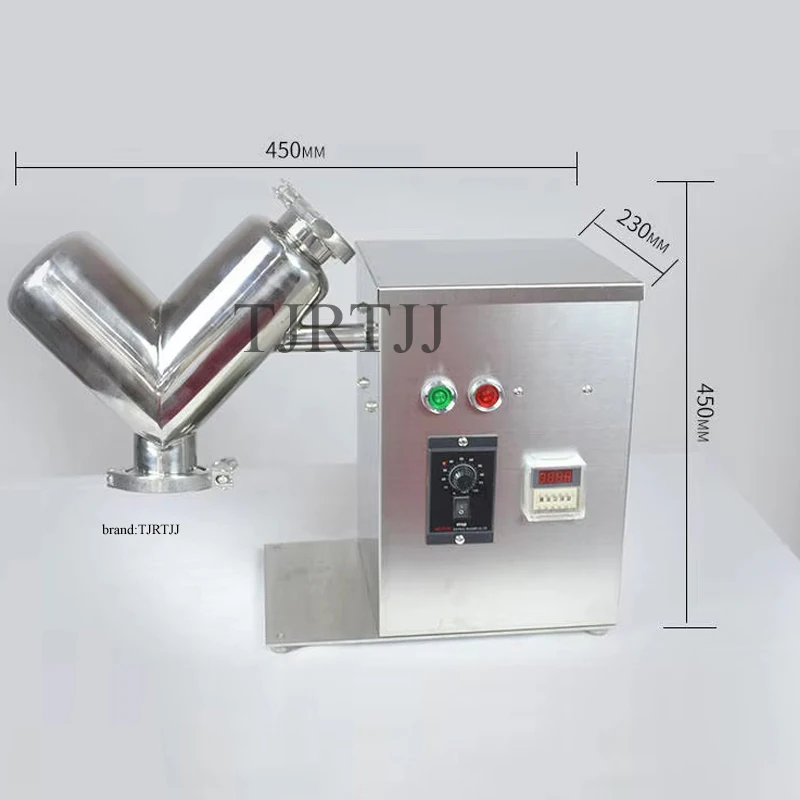 Hot Sell Lab Chemical Industry V Type Mixer V Cone Powder Mixer Food Powder Blender Machine view 2