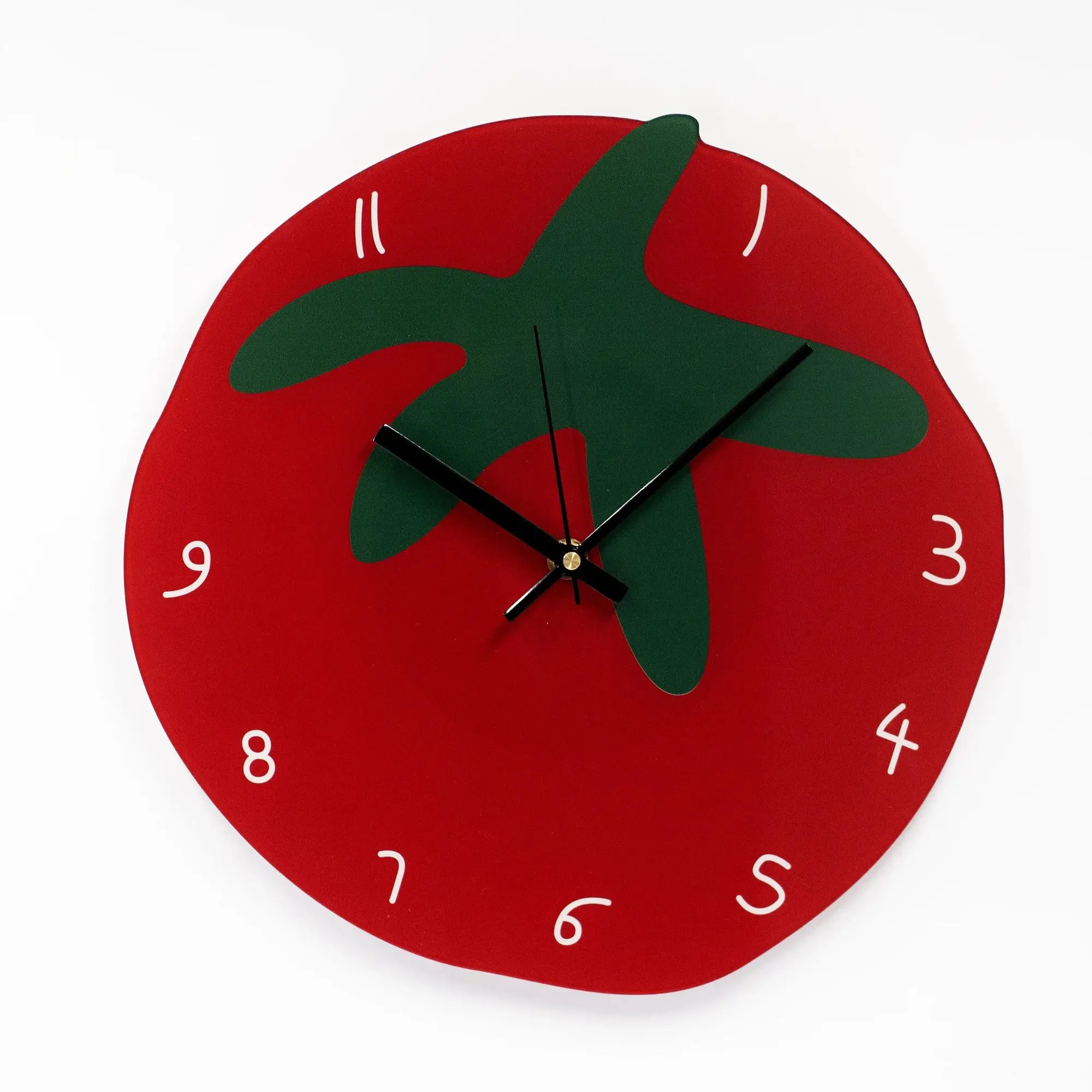 

2025 New Cute Creative Acrylic Wall Clock Simple Home Use Table Hanging Clock Universal North European Sle Battery Powered Clock