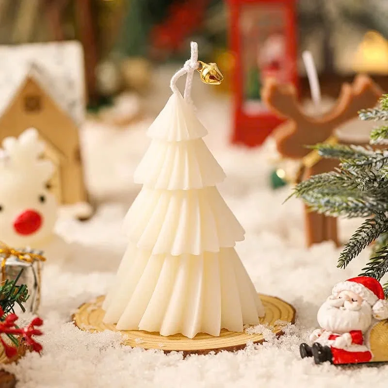 1 قطعة الحلي سطح المكتب الروائح الشموع الهدايا التذكارية الإبداعية إعصار شكل الهدايا 8X5cm ديكور المنزل شجرة عيد الميلاد شمع الصويا #5