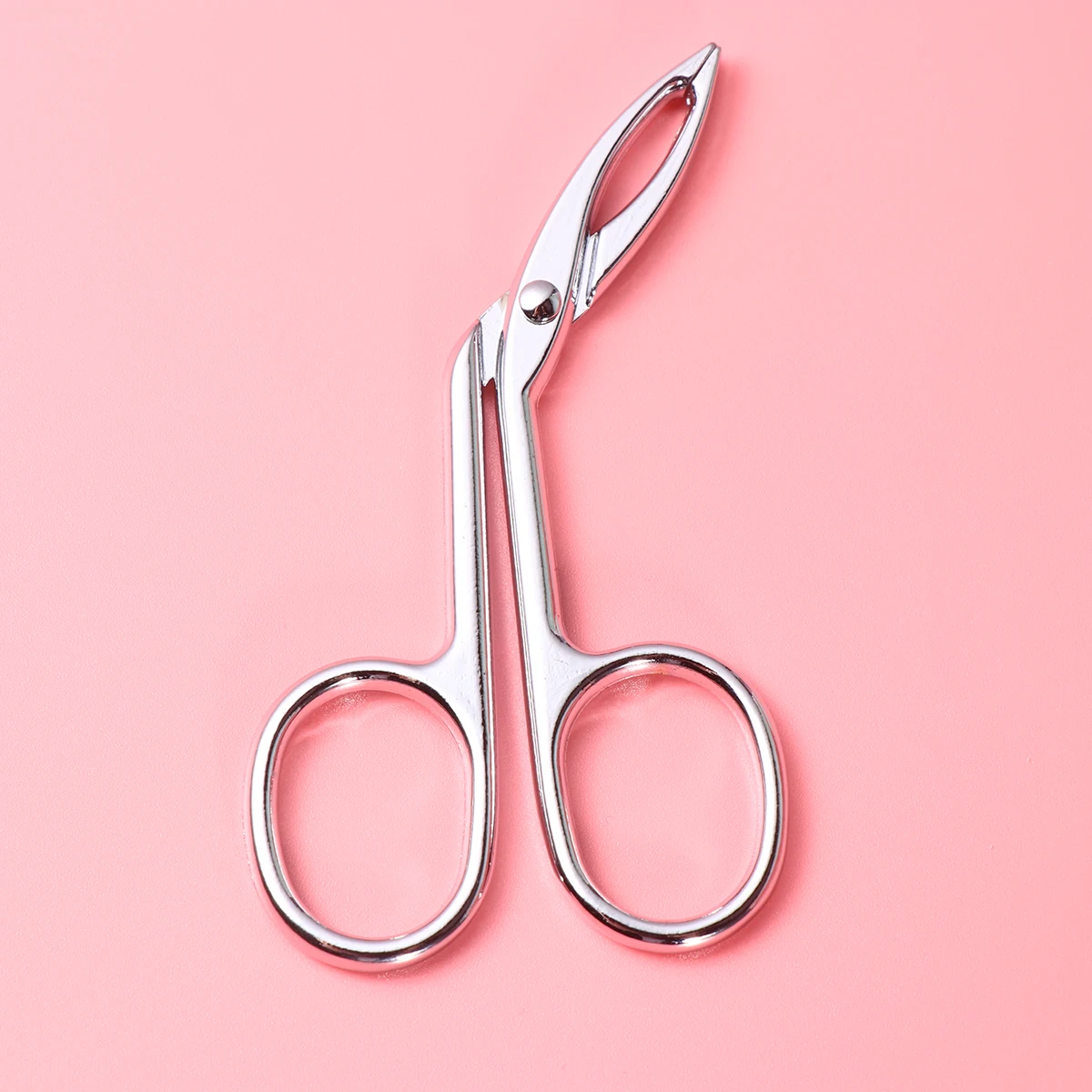 

2Pcs Professional Slanted Eyebrow Tweezers Stainless Steel Hair Removal Tool for Facial Eyebrow Trimming Beauty Kit Silver