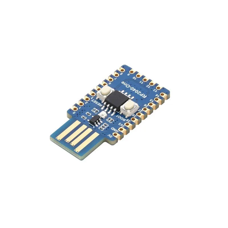 Raspberry Pi Microcontroller Development Board for SMD Applications RP2040-One Python 4MB Flash Type-A Based On Raspberry Pi