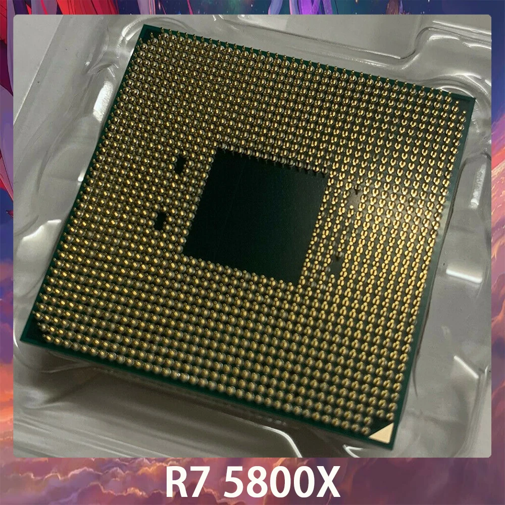 

R7 5800X CPU For AMD 5800X 8C 16T 3.8GHz 7nm Socket AM4 L3=32MB TDP105W Processor High Quality Fast Ship