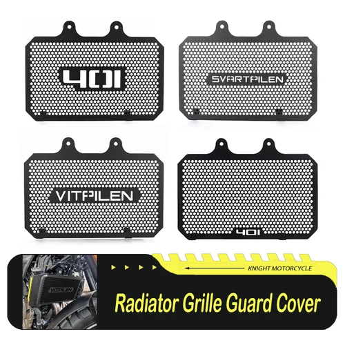 Imagen 1 del producto Para Svartpilen Vitpilen 401 Vitpilen401 Svartpilen401 2018 - 2023 accesorios de motocicleta Protector de cubierta de rejilla de radiador