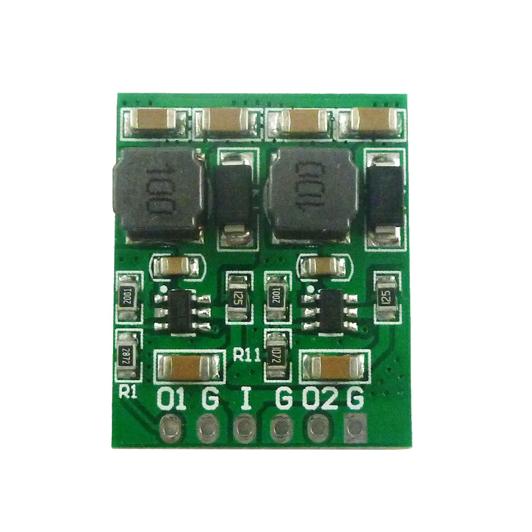 DC-DC Converter 10W Dual Output DC-DC Buck Step-Down Power Supply Module DC 12V 5V 3.3V Voltage Regulator Board 75-90 Efficiency
