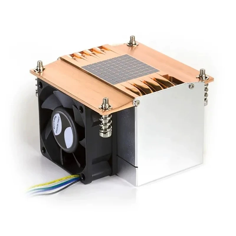 LGA2011/2066 2U 4 heat pipe temperature control, server radiator R5