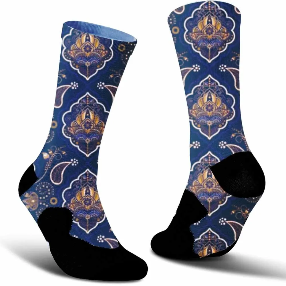 ใหม่ Creative Hand-held Rose รูปแบบกีฬาถุงเท้าขี่จักรยาน,Breathable,ดูดซับเหงื่อ,ทนทาน,ความยืดหยุ่นสูง,ที่ดีที่สุด Rider ของขวัญ