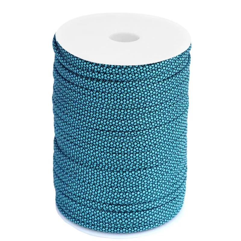 100M 550 Militaire Standaard 7-Core Paracord Touw 4mm Outdoor Parachute Cord Survival Paraplu Tent Lanyard Strap DIY gevlochten touw