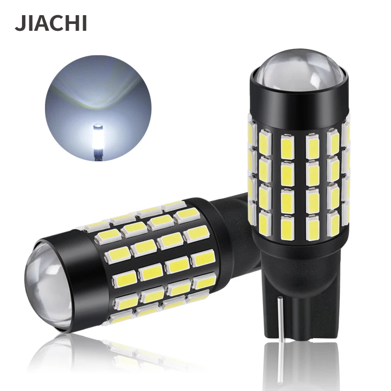 

JIACHI FACTORY 100PCS Super Bright For Auto Car T10 Led Bulb Light W5W 194 501 192 168 Parking Width Lamp 6000k 6500k 3014 54smd