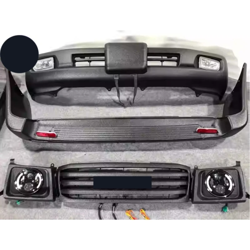 

Front Rear Bumper Grille Headlight Head Lamp Frame for Toyota Land Cruiser LC100 4500 4700 Modified Car Body Kit