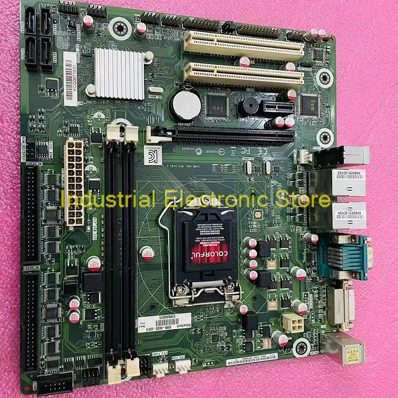 For Advantech Industrial Computer Motherboard H81 Chipset 4th Generation CPU10 Serial Port SIMB-683 SIMB-68300-00A1E