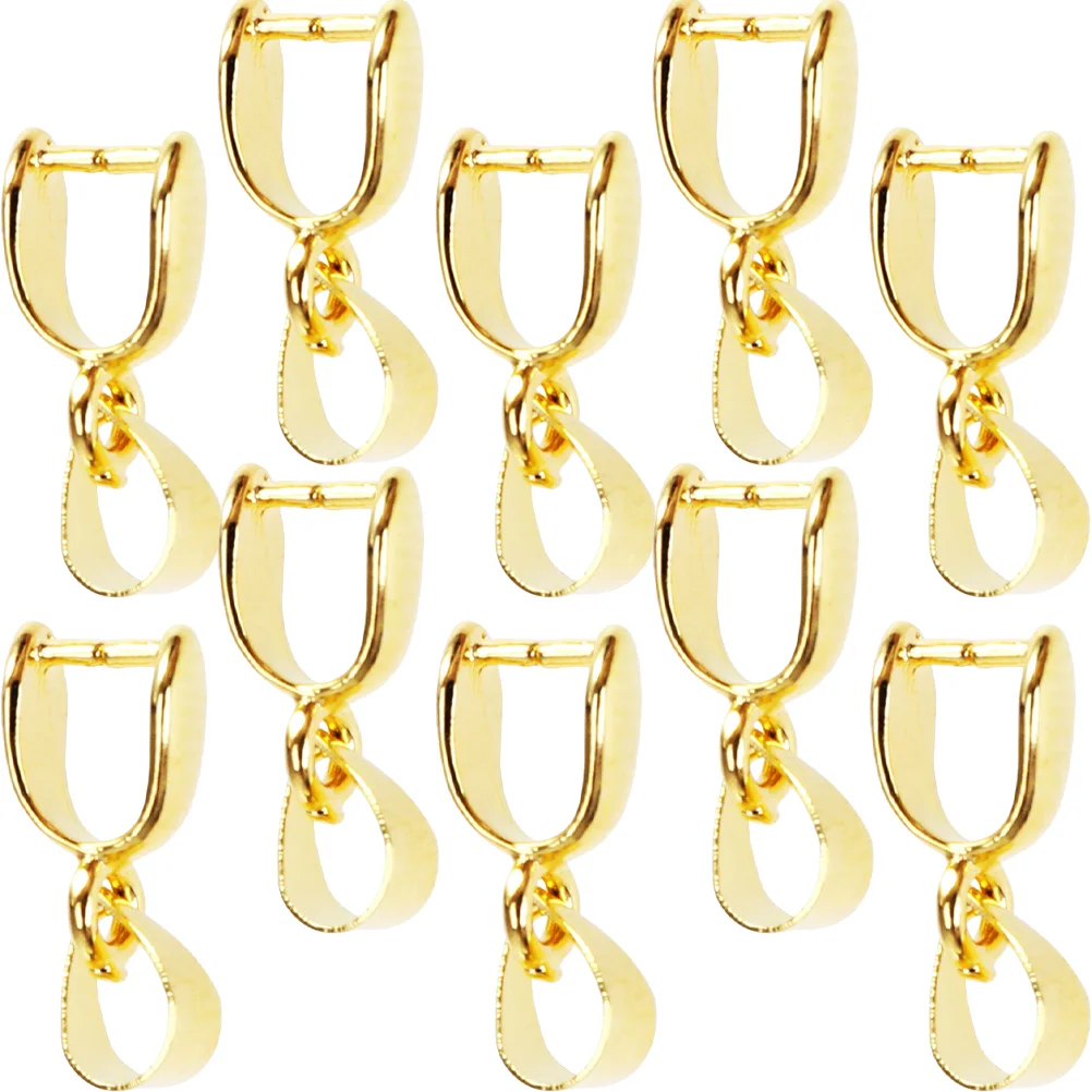 

30 Pcs Accessories Melon Buckle Pinch Clasp Jewelry Pendant Clasps Necklace Connector Choker DIY Alloy