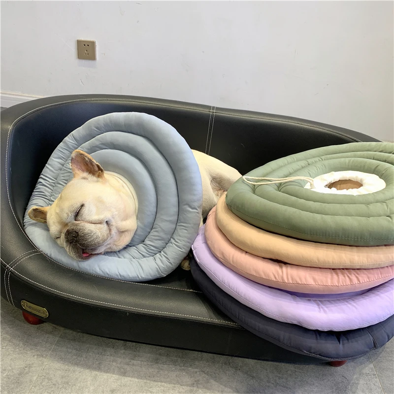 Elizabethan Collar for Dogs Adjustable Neck Drawstring Waterprof Protective Donut Collar Prevent Biting & Scratching  Cat Collar
