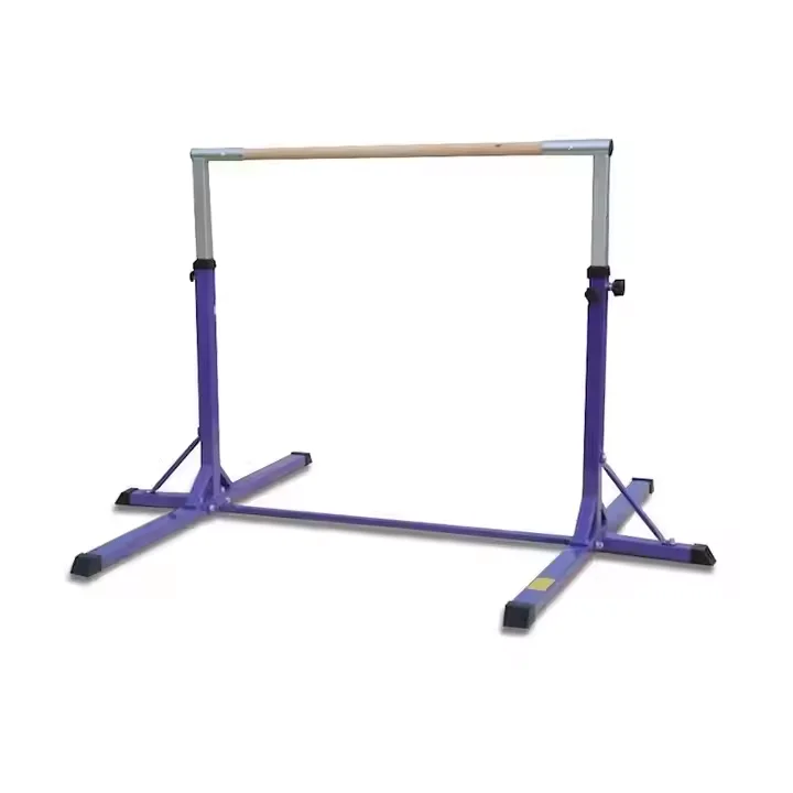 Factory Direct Sales Adjustable Gymnastics Parallel Bars Uneven Horizontal Bars-Steel Material