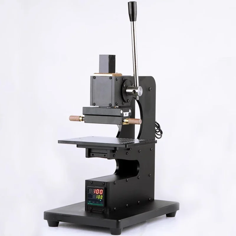 Hot Stamping Machine With Infrared Locator DIY LeatherCraft Stamp Embossing Heat Press Machine