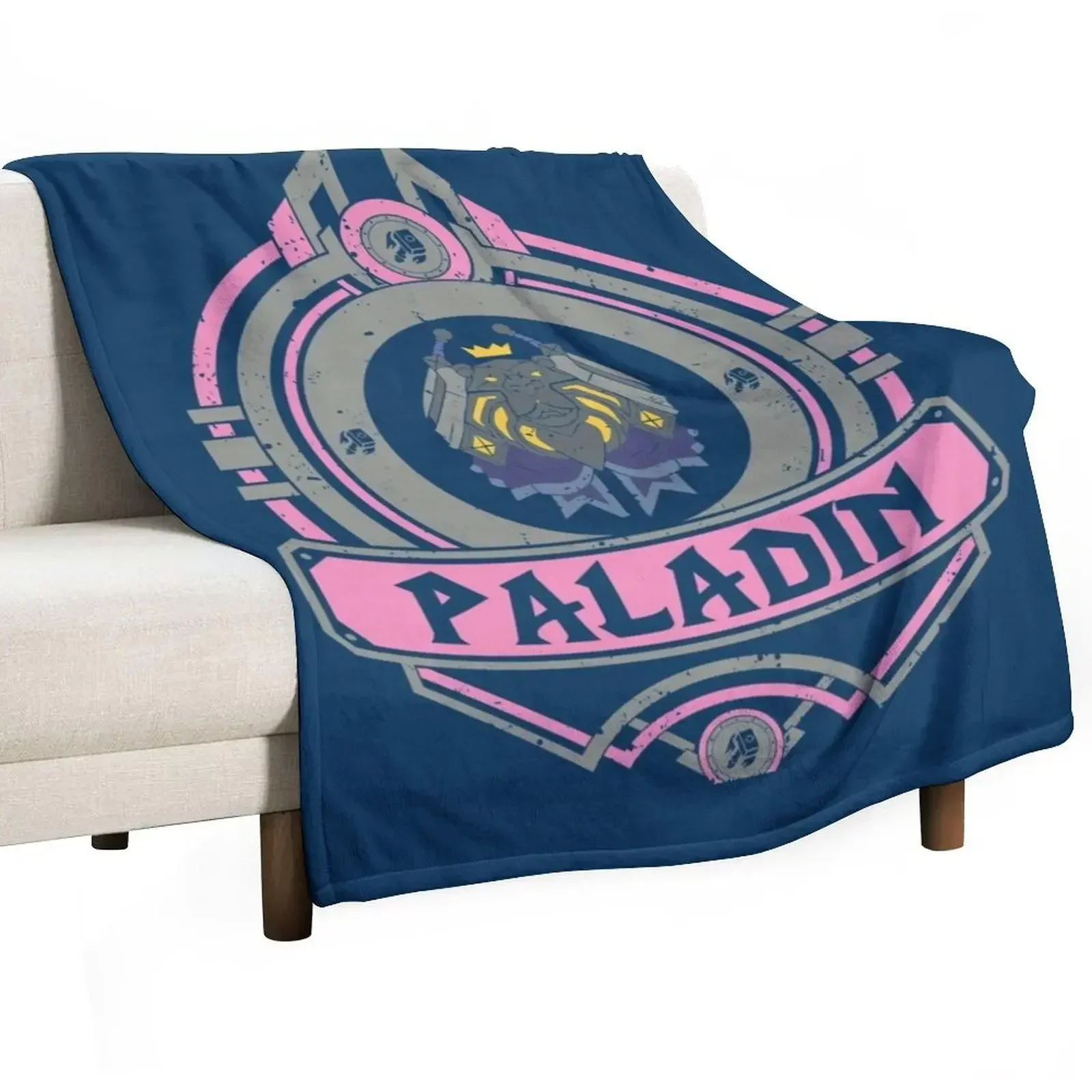 PALADIN CREST Throw Blanket Quilt Travel Single Blankets