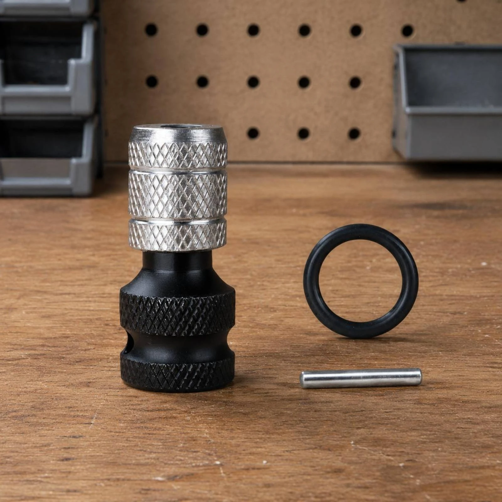 

Drill Chuck Adapter Long-Lasting High-Power Socket Converter Wrench Socket Adapter Rust Resistant Tool Accessory Universal Fit
