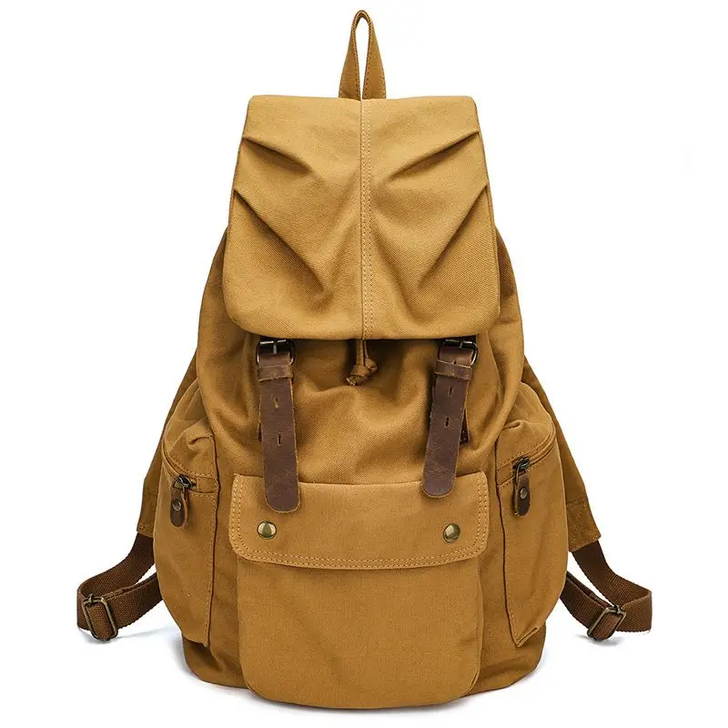 

Canvas Men's Women's Rucksack Backpack Travel Satchel Laptop School Shoulder Casula Bag