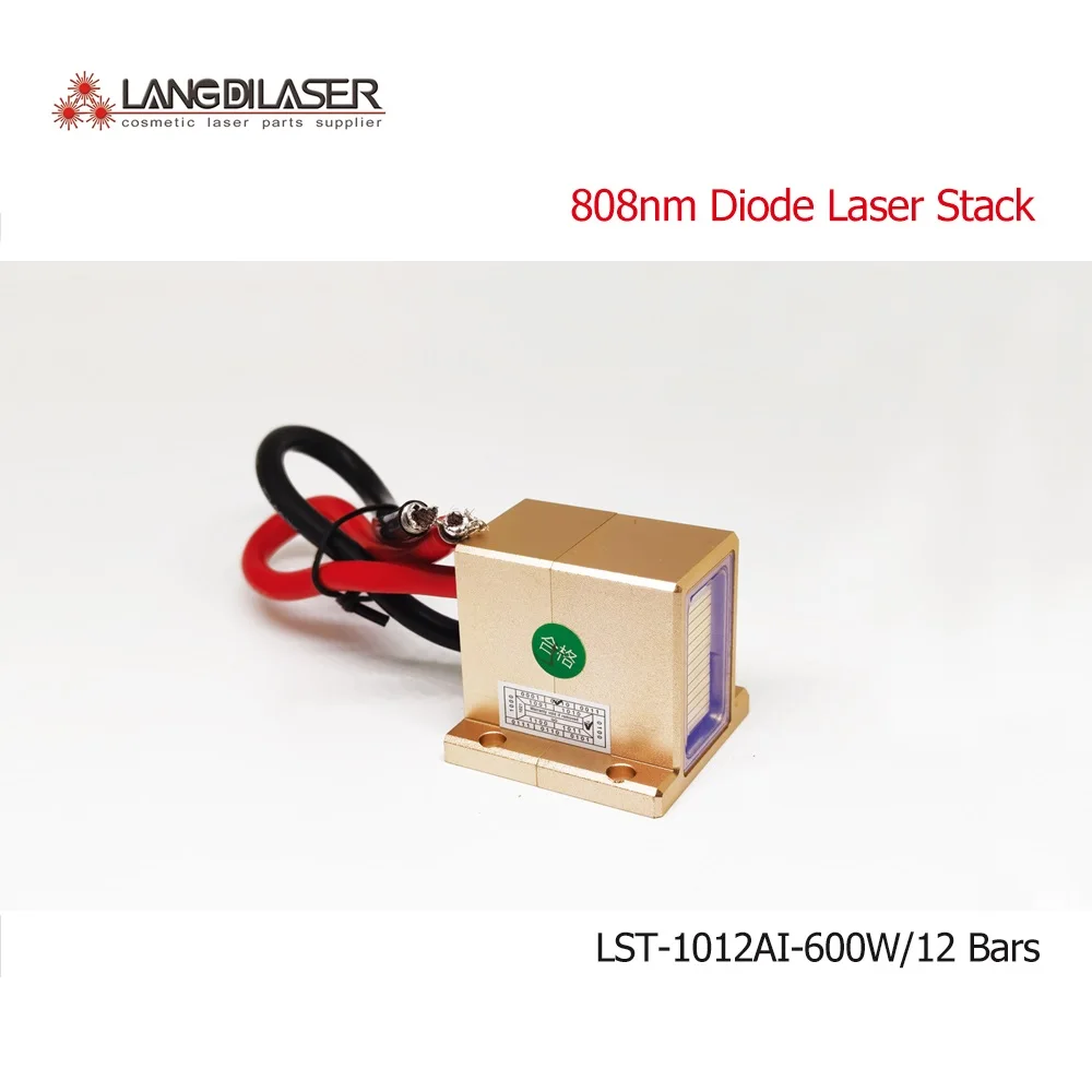 LST-1012AI Laser Stack For Hair Removal / 12 Bars / Each Bar 50w / Total Power 600W / Guarantee 10,000,000 times