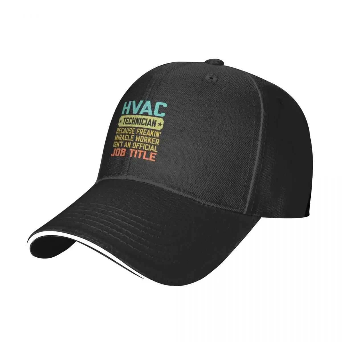 HVAC Technician Baseball Cap Fashion Beach Streetwear Caps Male Women's