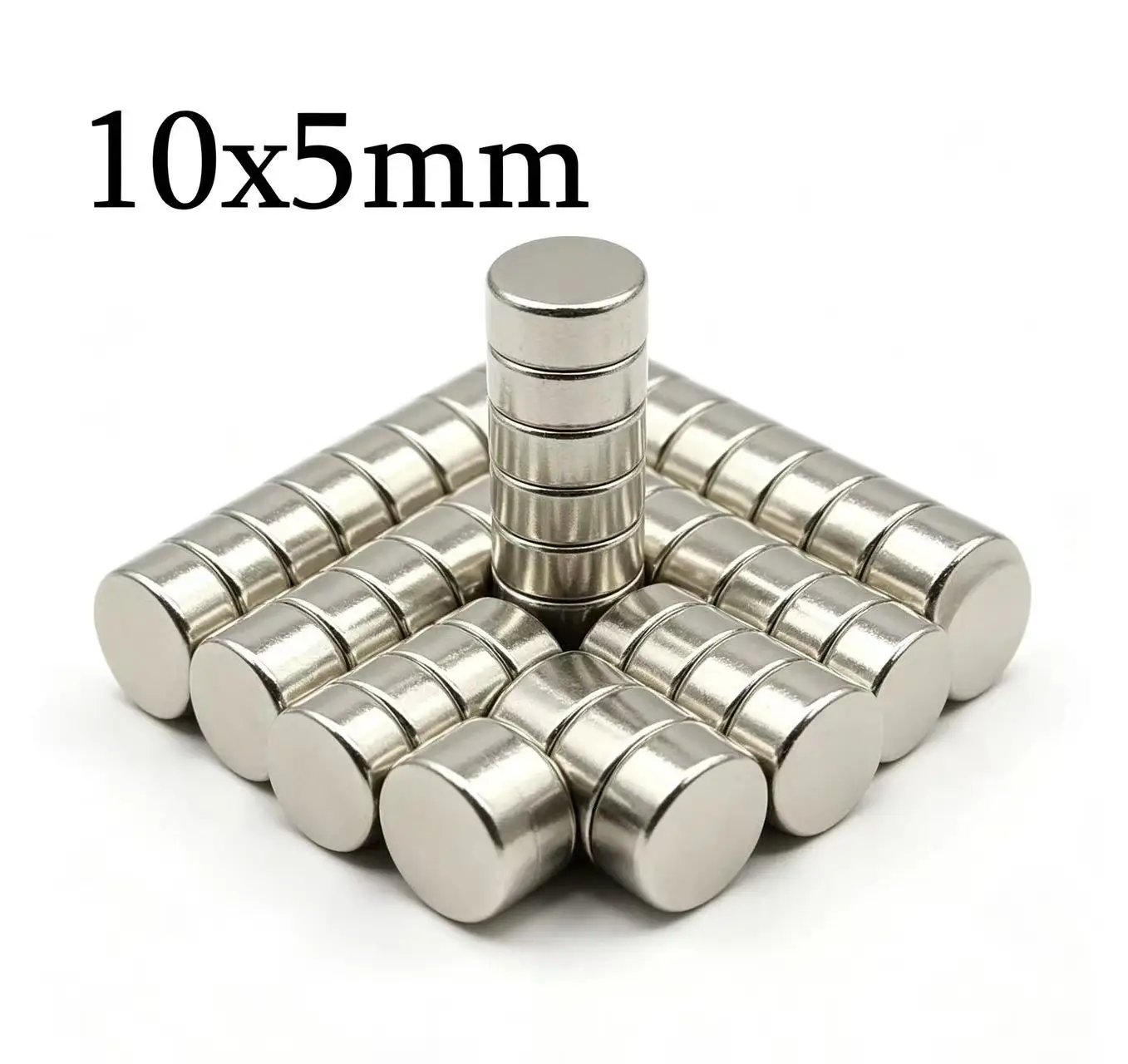 10mmx5mm Super Strong Round Neodymium Magnet Powerful Magnets N35 small Permanent Magnetic NdfeB Refrigerator Magnet 10x5
