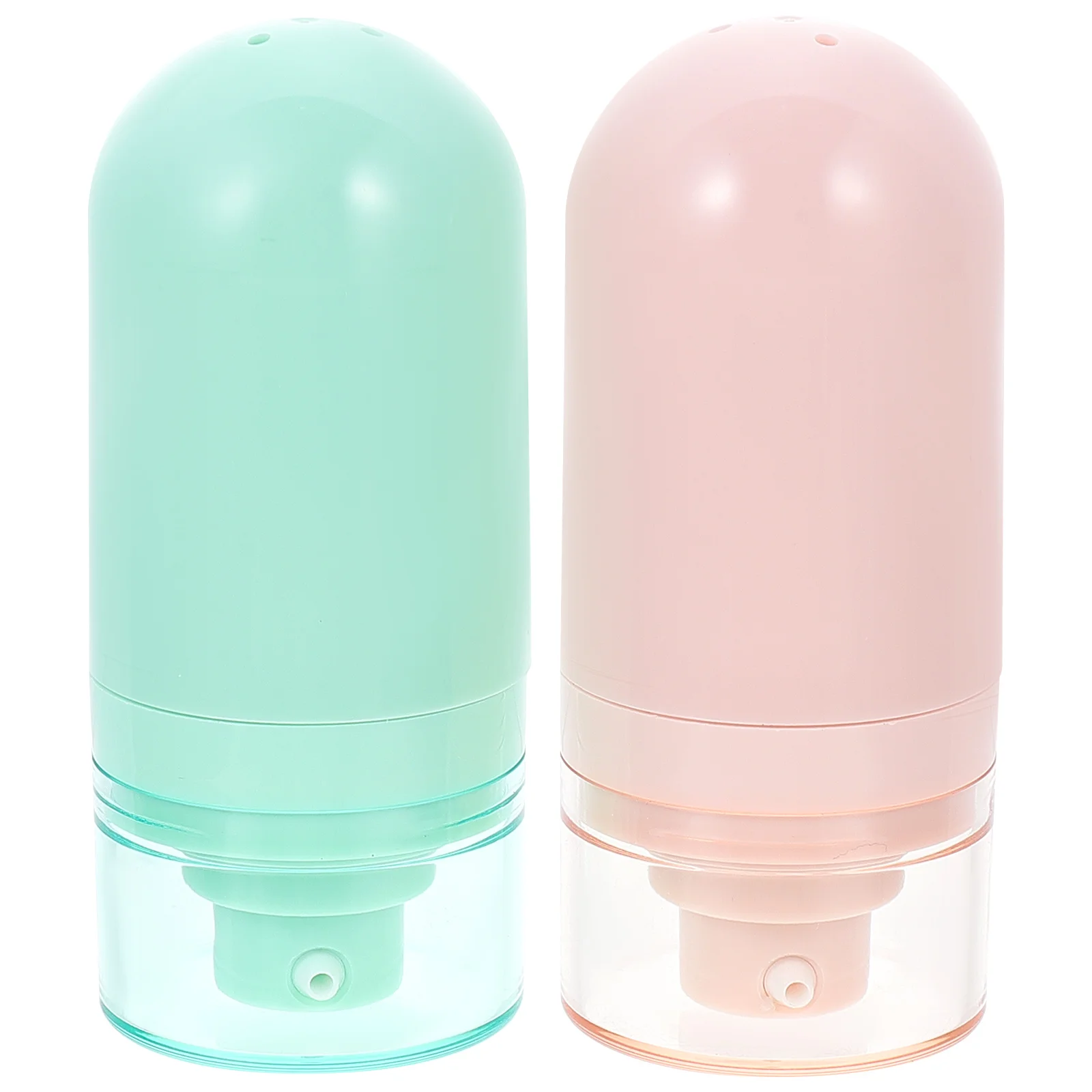2 Pcs Lotion Bottle Foaming Soap Dispenser Opaque Pump Sprayer Face Cleanser Shampoo Wash Storage Portable Sub