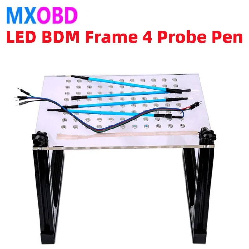 

LED BDM Frame With 4PCS Probe Pen Car ECU Chip Tuning Tool 40PCS Pin for BDM Frame OBD2 Auto ECU Programmer For Kess K-TAG/Ktag