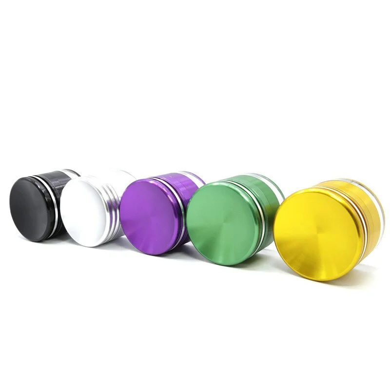 63mm Big Tobacco Grinder Herbs 4 Layer Aluminum Alloy