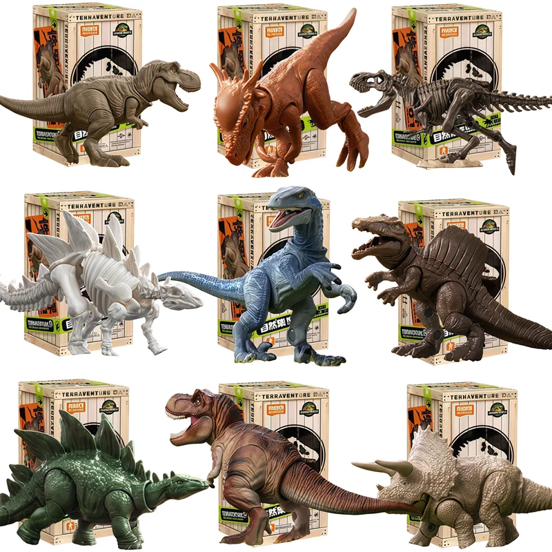 الأصلي كتلة العالم الجوراسي إندومينوس ريكس تيرانوصور أنيمي نموذج لجسم بنة صندوق أعمى لعب هدايا عيد ميلاد الاطفال #3