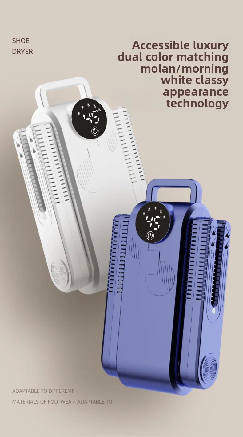 TINSOL Elektrischer UV-Schuh-Trockner, Deodorierender & Sterilisierender Stiefel-Deodorierer, Schnelltrockner mit Heizfunktion – Detail 14
